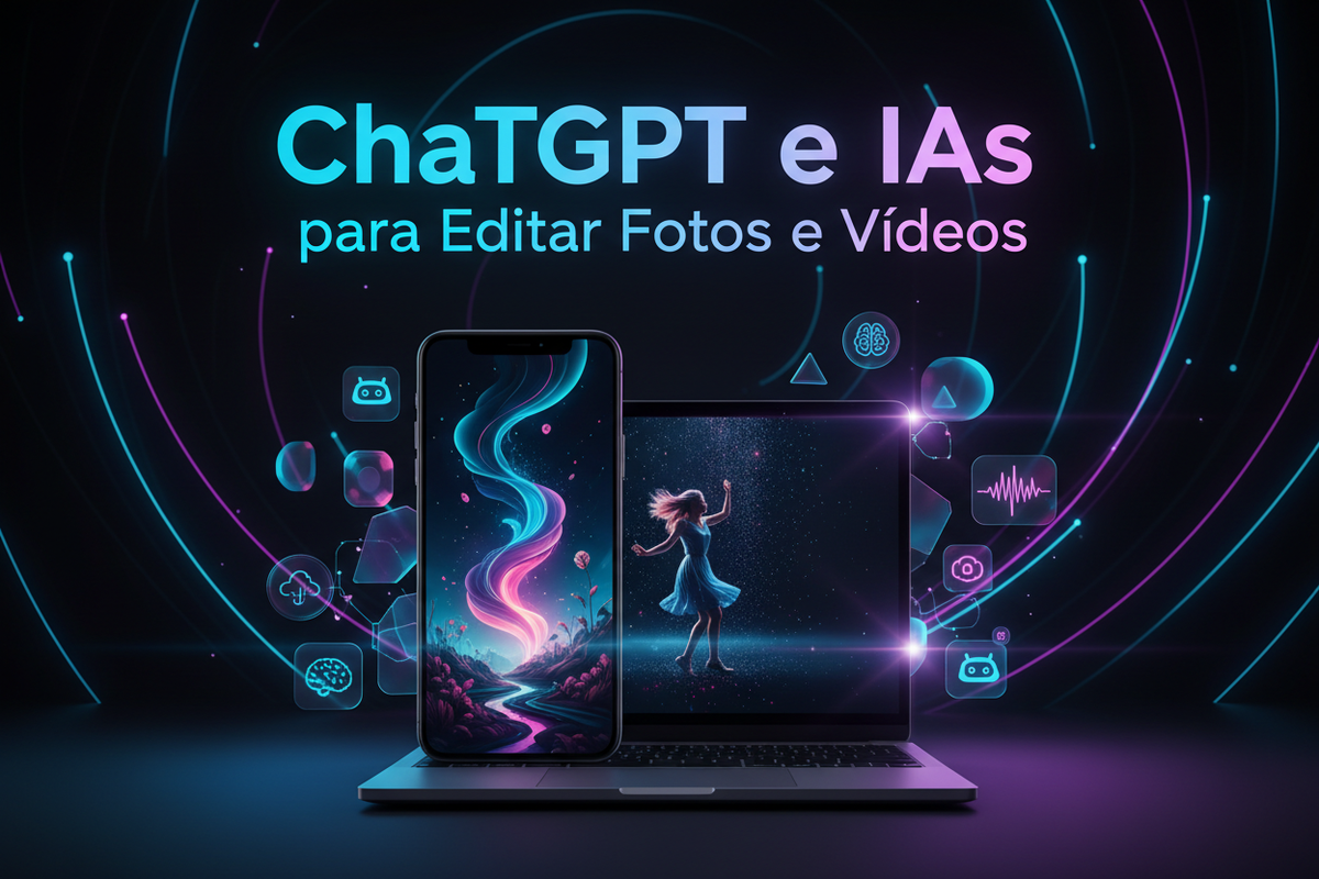ChatGPT e IAs para Editar Fotos e Vídeos